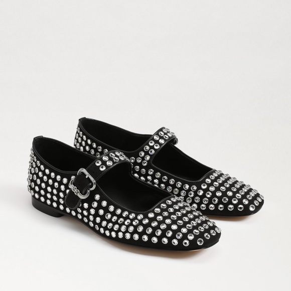 Sam EDELMAN MICHAELA GEM MARY JANE FLAT - Picture 1 of 14